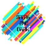 Logo of speak and draw android Application 